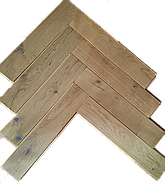 Паркетна дошка  Дуб Крестон англійська ялинка (селекція Rustic), фото 2