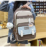 (Немаї кулона) Рюкзаки чоловічі та жіночі, модні студентські рюкзаки міський стильний Шкільний рюкзак опт, фото 10