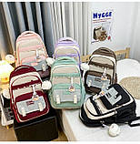 (Немаї кулона) Рюкзаки чоловічі та жіночі, модні студентські рюкзаки міський стильний Шкільний рюкзак опт, фото 9