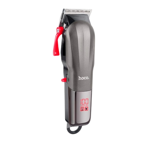 Машинка для стрижки волосся HOCO Admire Hair clipper DAR09 |4-5h, 440C SS Blade, LED Display| сіра, фото 1