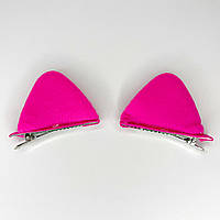 Шпильки для волосся Finding Затискачі для волосся Котячі вушка Рожевий 7.5 см х 5 см Ціна за пару