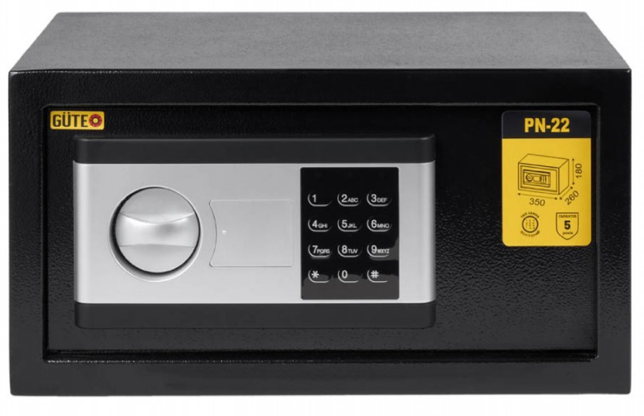 Меблевий сейф (35х26х18 см.) з електронним замком PN-22, фото 1