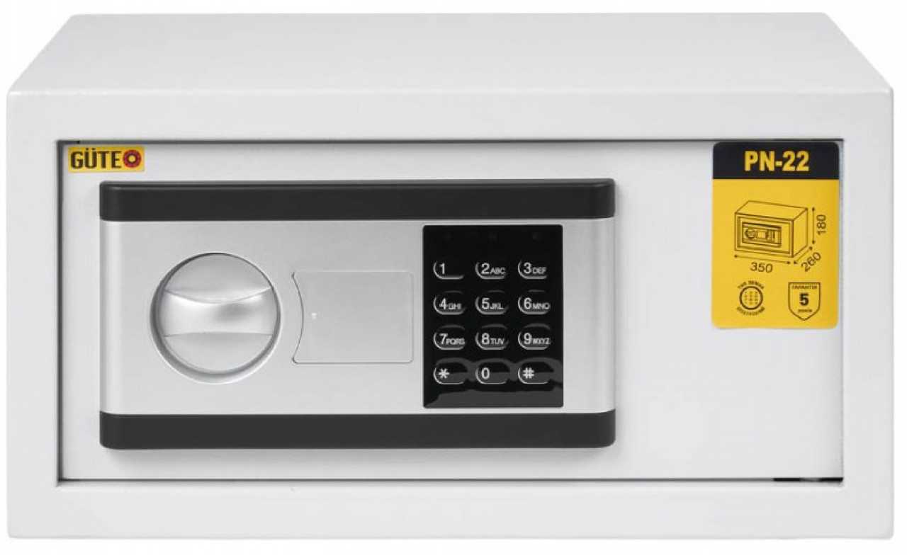 Меблевий сейф (35х26х18 см.) з електронним замком PN-22W, фото 1