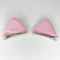 Шпильки для волосся Finding Затискачі для волосся Котячі вушка Світло-рожевий 7.5 см х 5 см Ціна за пару
