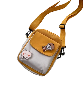 Стильна жіноча Аніме сумочка Жовта