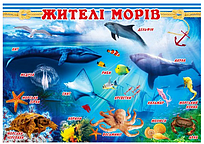 Плакат Жителі морів П-109