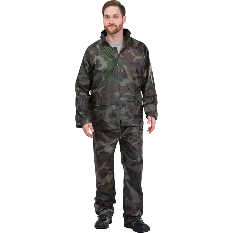 Захисний водонепроникний камуфляжний костюм Костюм ПВХ KPL MOF - фото 1 - id-p2666721670
