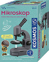 Набір для експериментів Kosmos 636098 з мікроскопом (збільшення до 400x) для дітей, учнів від 10 років, Подарунок. Мікроскоп Kos