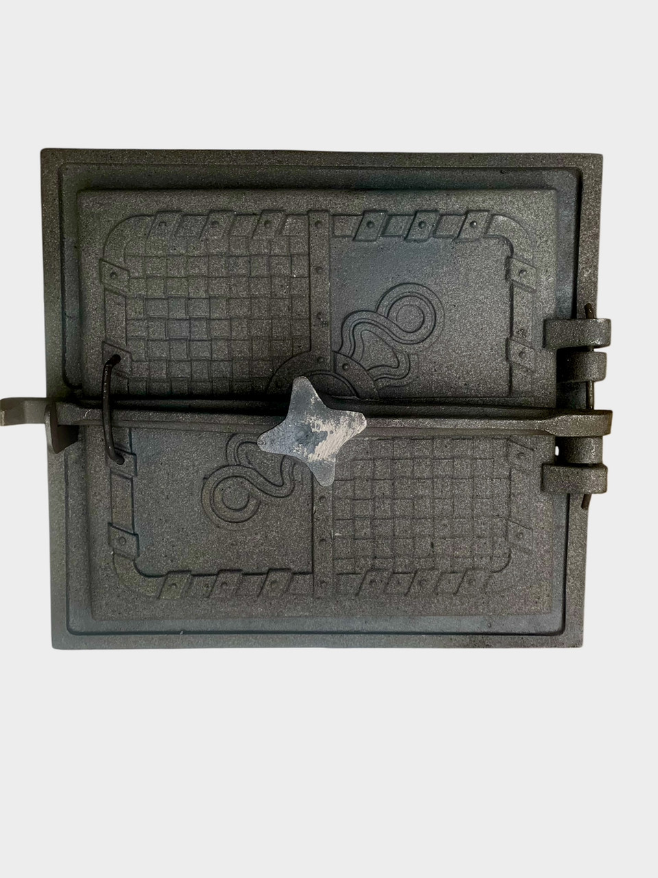 Дверцята топкові із затискачем 30х32см 11,2 кг