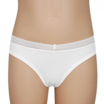 Трусики білі для дівчаток з мережевом ТМ Baykar, Турция оптом р.1 (98-104 см)