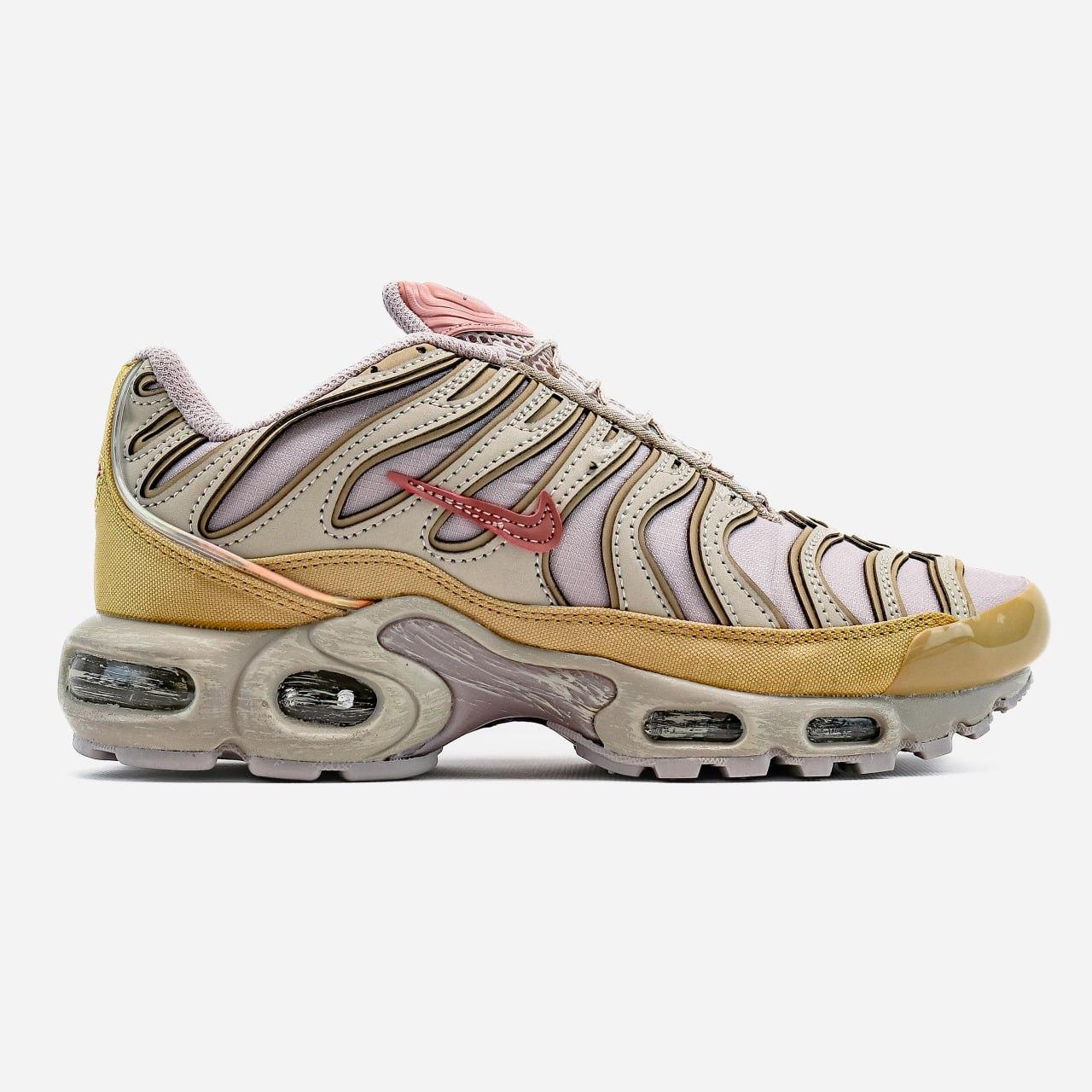 Кросівки жіночі рожеві Nike Air Max TN Gold Pink Waterproof (19168), фото 1