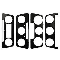 Перехідна рамка 10.1" Lesko для автомобіля Skoda Octavia 2004-2013г F-6502 Black Шкода 25 шт., фото 5