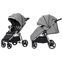 Коляска дитяча прогулянкова Carrello Pulse CRL-5507 Pearl Grey сіра