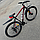 Велосипед CrossBike 29" Everest 2025 Рама-21" black-red, фото 7