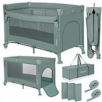 Ліжечко-манеж Lionelo ELLEN GREEN SAGE