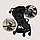 Прогулянкова коляска Lionelo JULIE AIR BLACK ONYX, фото 3