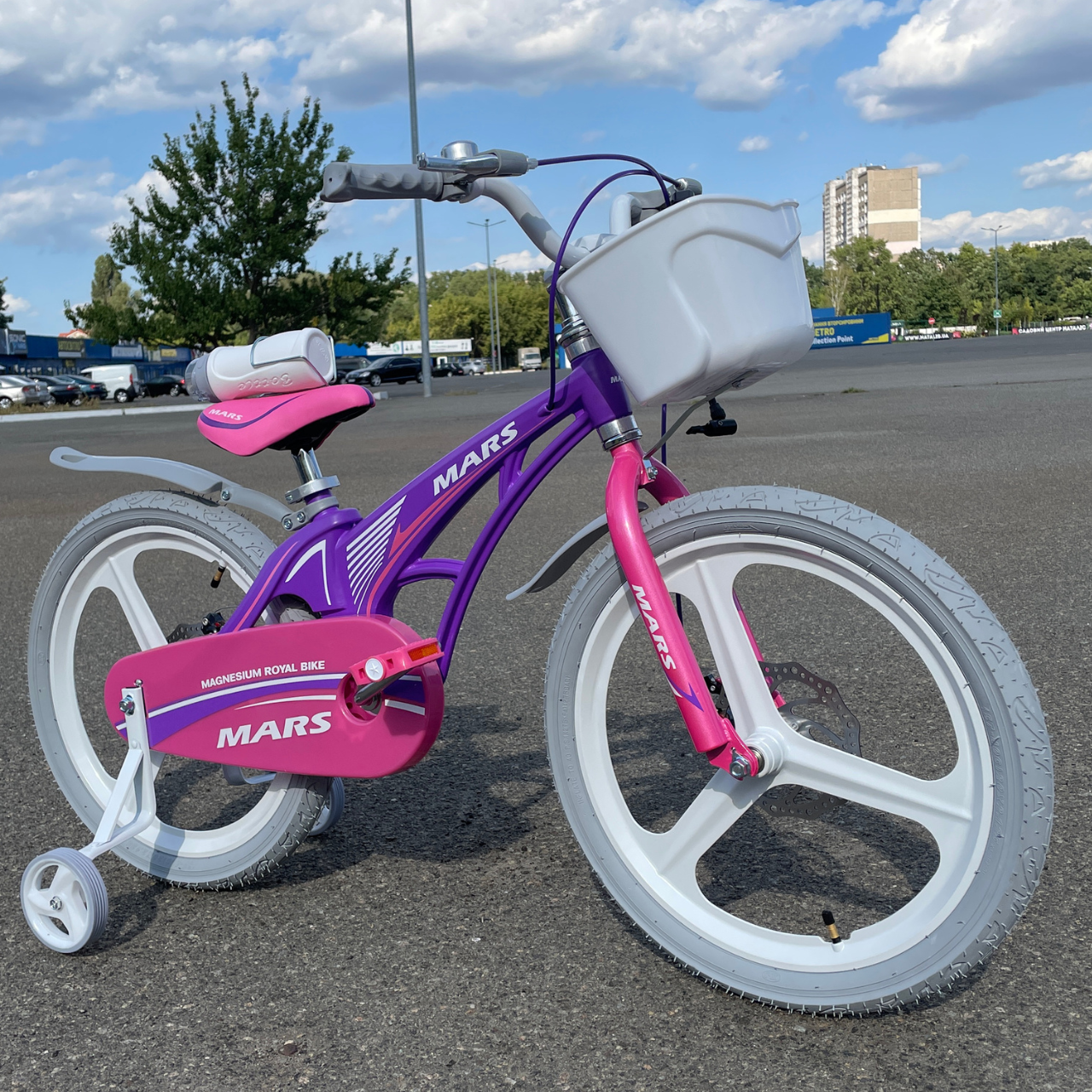 Велосипед детский 18" Mars-1 фиолетовый