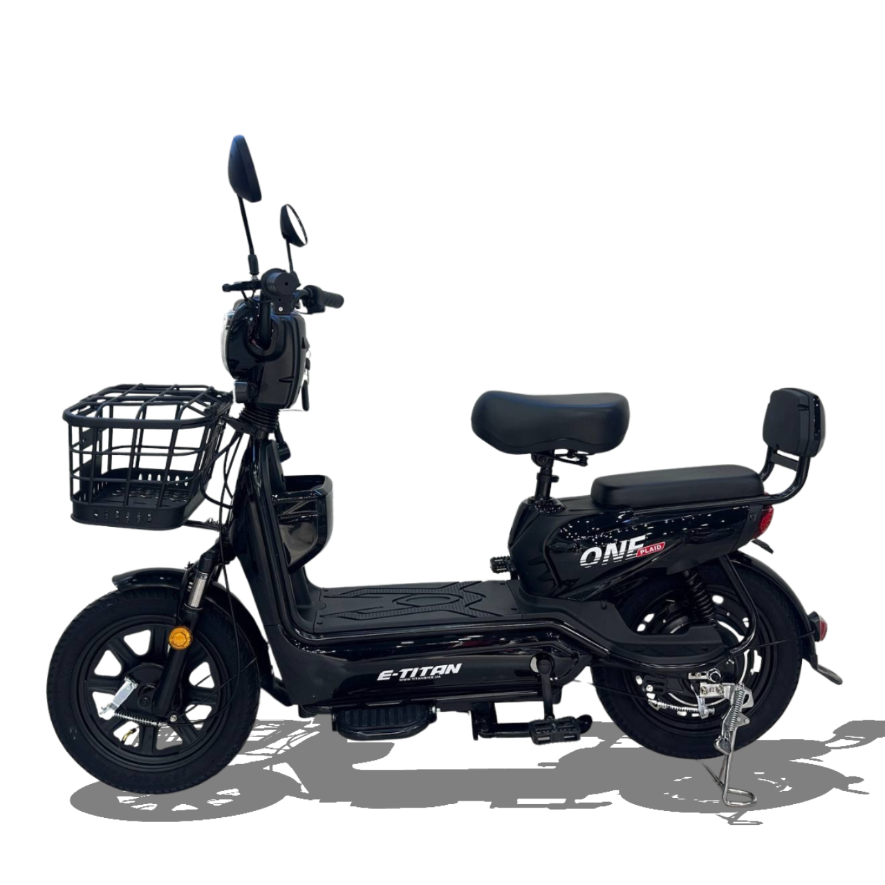 Електроскутер E-Titan 14" Plaid 450w 48v 20Ah Чорний