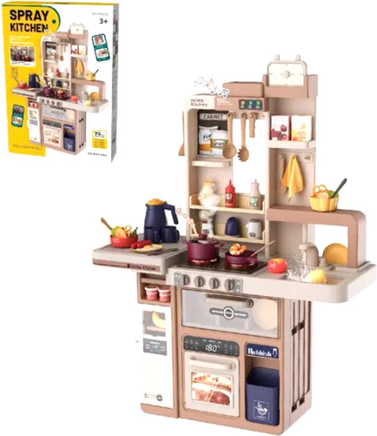 Кухня “Міні-Шеф” TK-63105 (4) "TK Group", висота - 69 см, 75 елементів, мелодії, підсвічування, парогенератор, помпова подача, фото 1