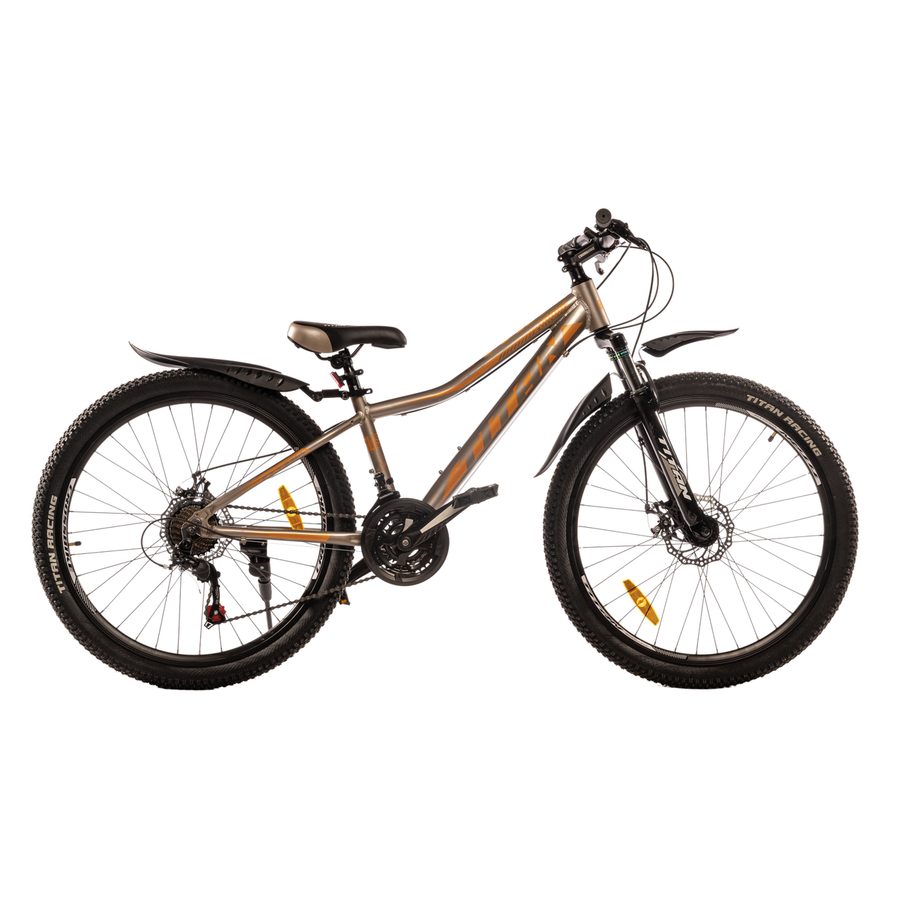 Велосипед 26" Drone -Рама-13" gray-orange