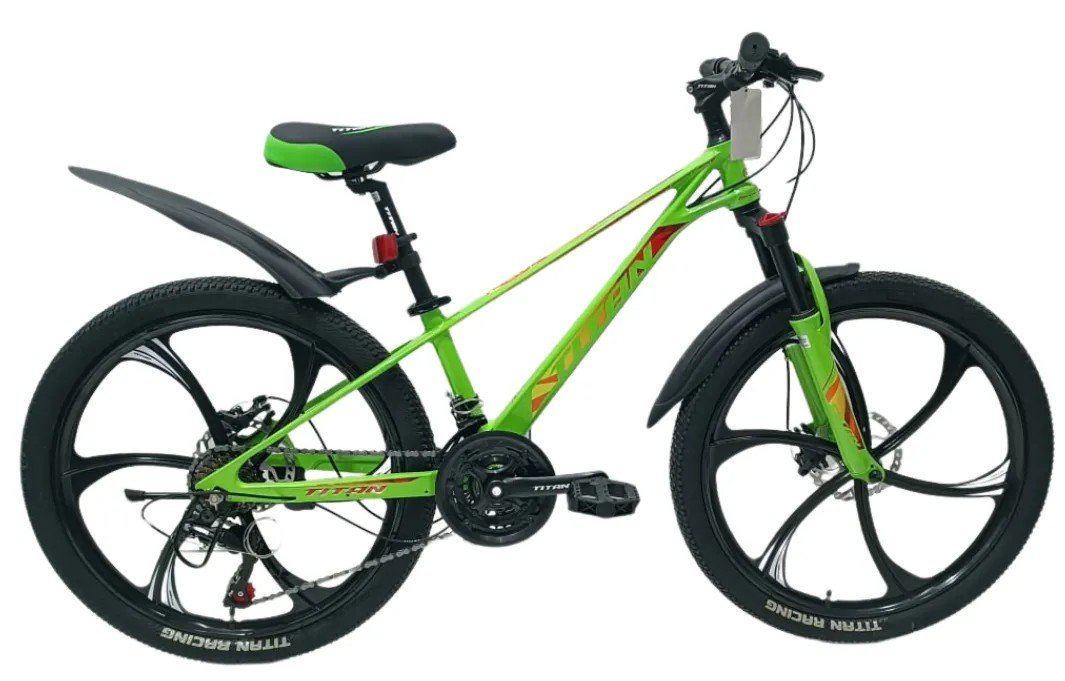 ВЕЛОСИПЕД Titan 24" Magic 2024 Рама-11" green-yellow
