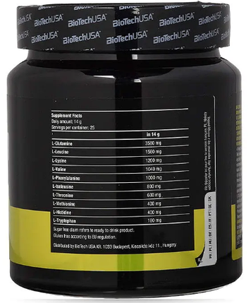 Амінокислоти BCAA BioTech EAA ZERO 350 гр лимон, фото 2