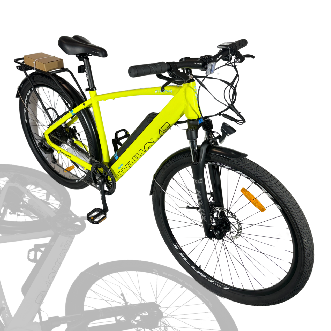 Електровело Titan 29 "Ranger Man yellow Рама17 зад мотор 36V/350W, батарея 36V 12.5A/H, SHIMANO 1*7 SPEED,