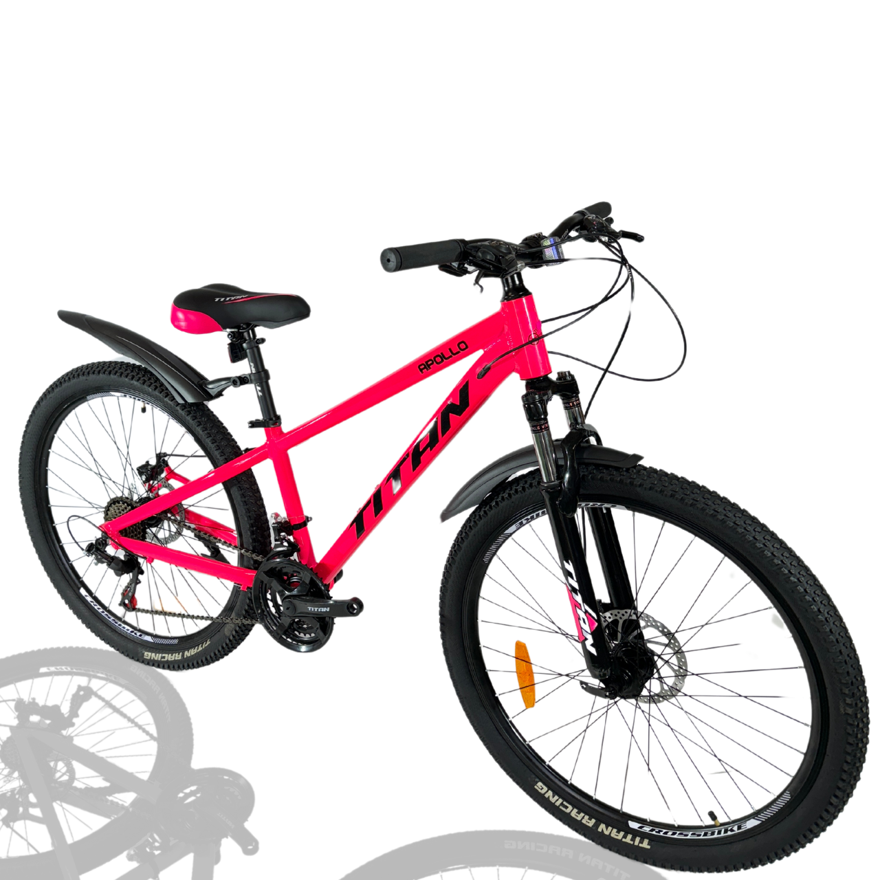 Велосипед Підлітковий 26 Cross Apollo-Рама-13 Червоно-чорний, Алюмінієвий від 130 см зріст