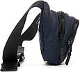 Сумка поясна Lanpad чоловіча синя, фото 3