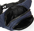 Сумка поясна Lanpad чоловіча синя, фото 5