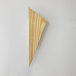 Ручка меблева накладна дерев'яна ясен GEO 220/200 honey (під виготовлення) ПРАВА