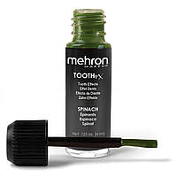 Фарба для зубів MEHRON Tooth FX with Brush for Special Effects - Spinach (Шпинат), 4 мл