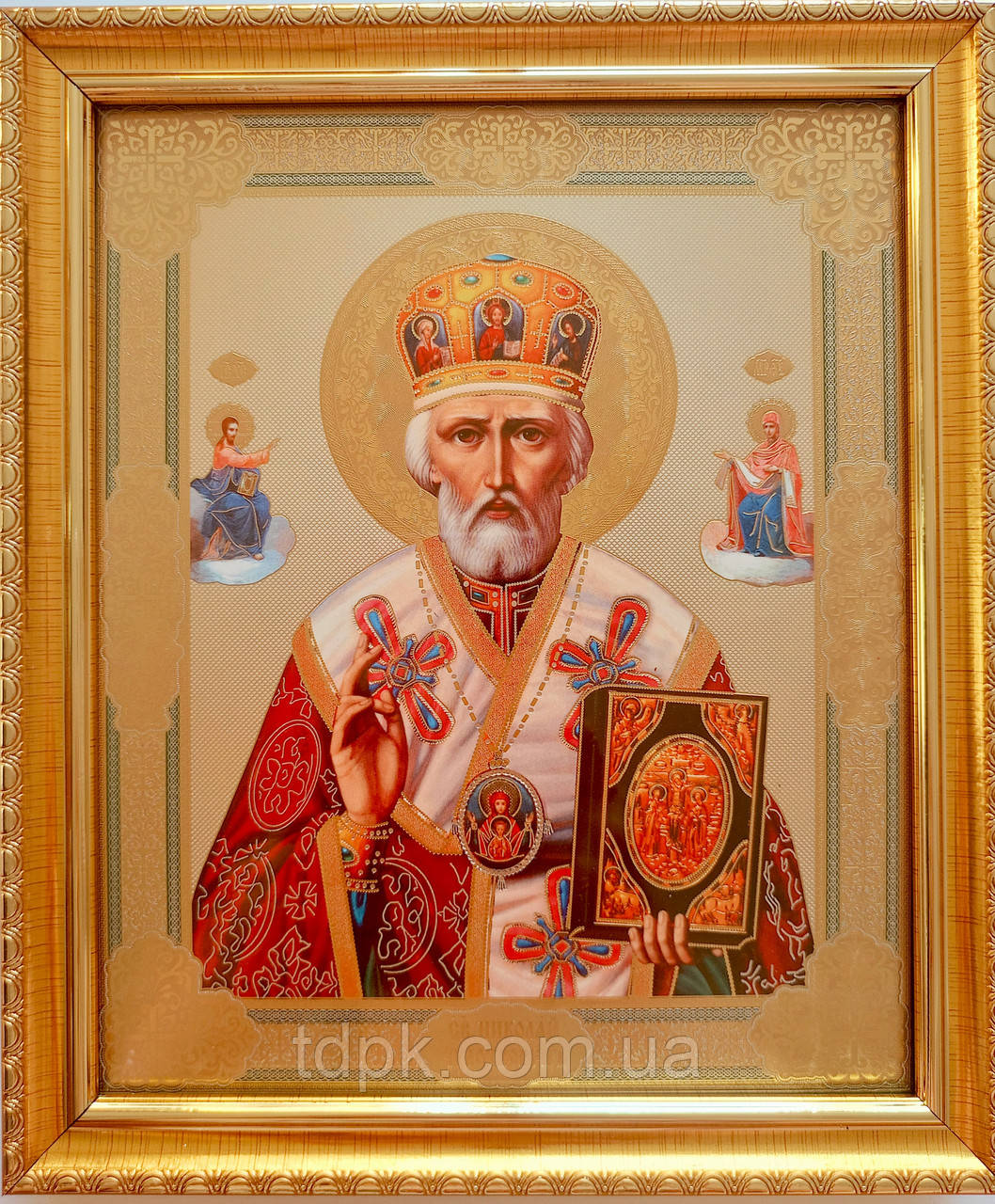 Ікона свт. Миколая Чудотворця 23,5 х 17,5, фото 1