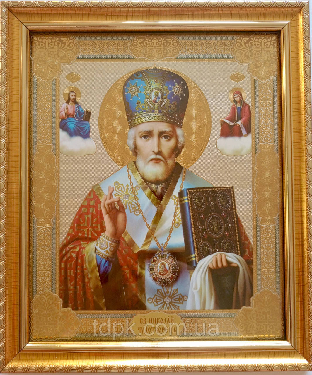 Ікона свт. Миколая Чудотворця 23,5 х 17,5, фото 1