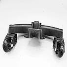 Додаткові задні колеса до дитячого самокату 70мм, Чорний / Колеса для самокатів, фото 2