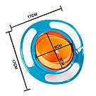 Дитяча тарілка непроливайка 17см, MA356 / Тарілка неваляшка / Дитяча гірос чаша, фото 10