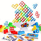 Настільна гра Балансуюча вежа, 48 деталей / Гра балансир / Тетріс балансир / Тетріс вежа, фото 7