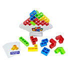 Настільна гра Балансуюча вежа, 48 деталей / Гра балансир / Тетріс балансир / Тетріс вежа, фото 8