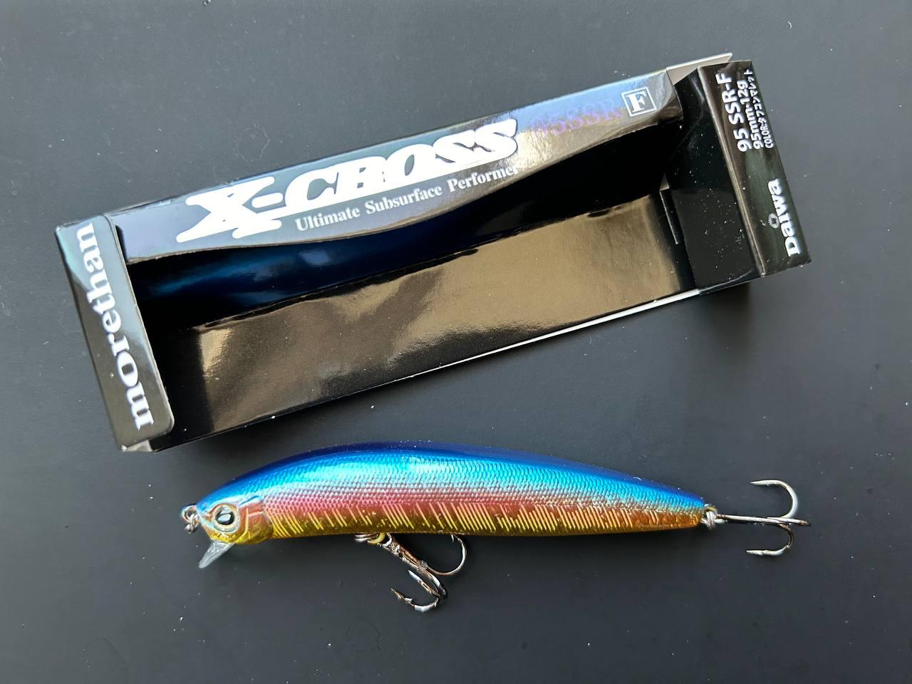 Воблер Fishing (Daiwa) Morethan X-Cross 95SSR-F  , 95 мм / 9 г, суперповерхневий мінноу, фото 1