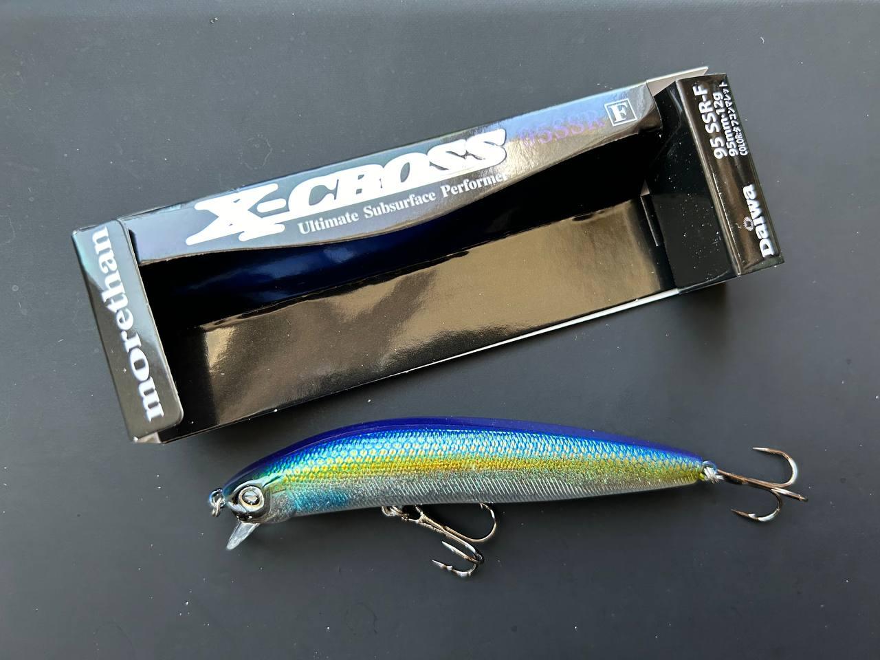 Воблер Fishing (Daiwa) Morethan X-Cross 95SSR-F , 95 мм / 9 г, суперповерхневий мінноу, фото 1