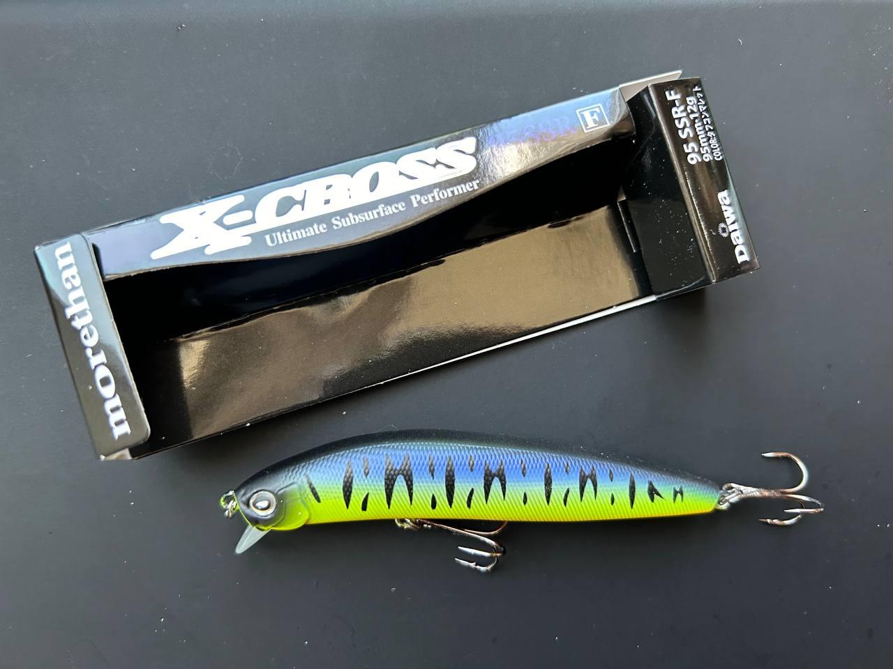 Воблер Fishing (Daiwa) Morethan X-Cross 95SSR-F , 95 мм / 9 г, суперповерхневий мінноу, фото 1