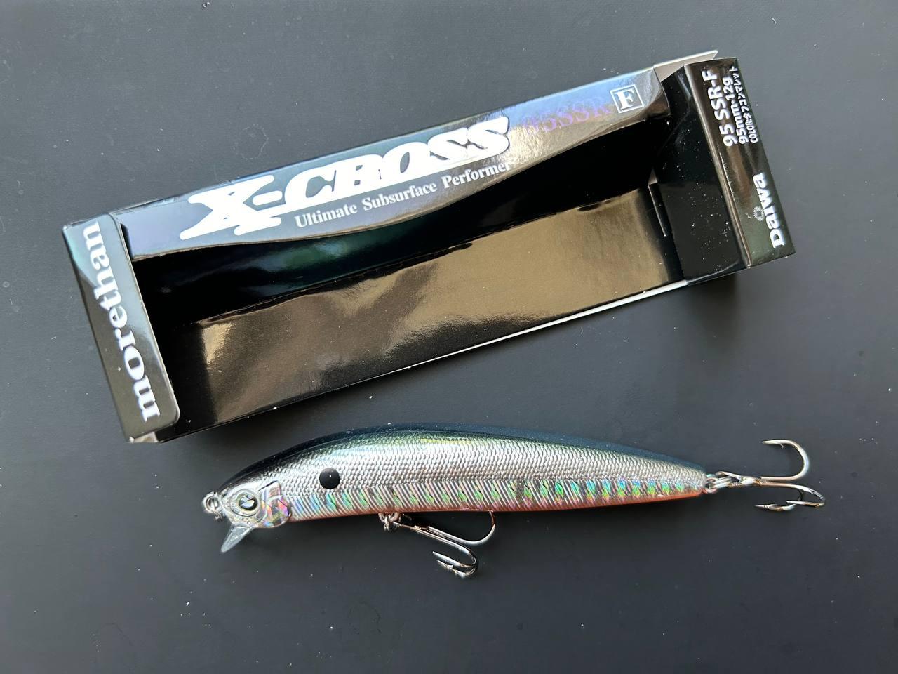 Воблер Fishing (Daiwa) Morethan X-Cross 95SSR-F  , 95 мм / 9 г, суперповерхневий мінноу, фото 1