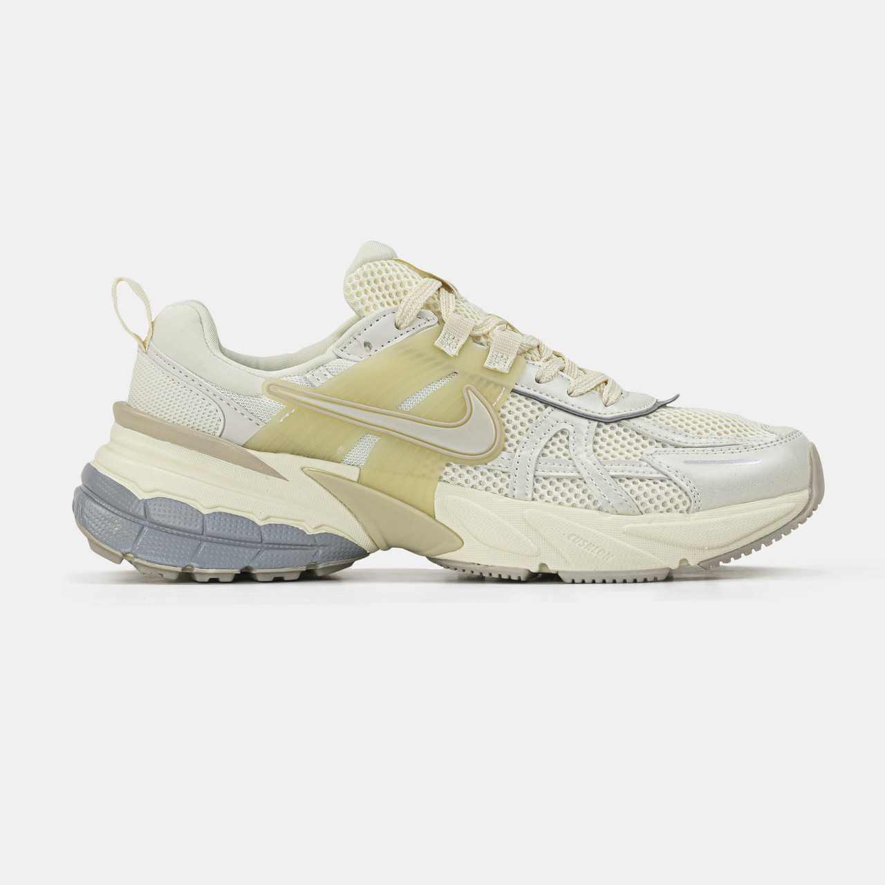 Жіночі Кросівки Nike V2K Runtekk White Beige Blue / Найк В2К Рунтек