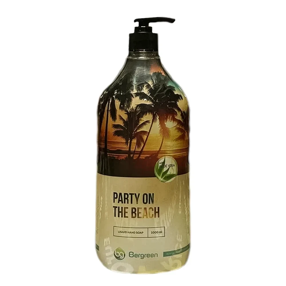 Мило з дозатором рідке Bergreen тропічні фрукти 1000 мл, фото 1