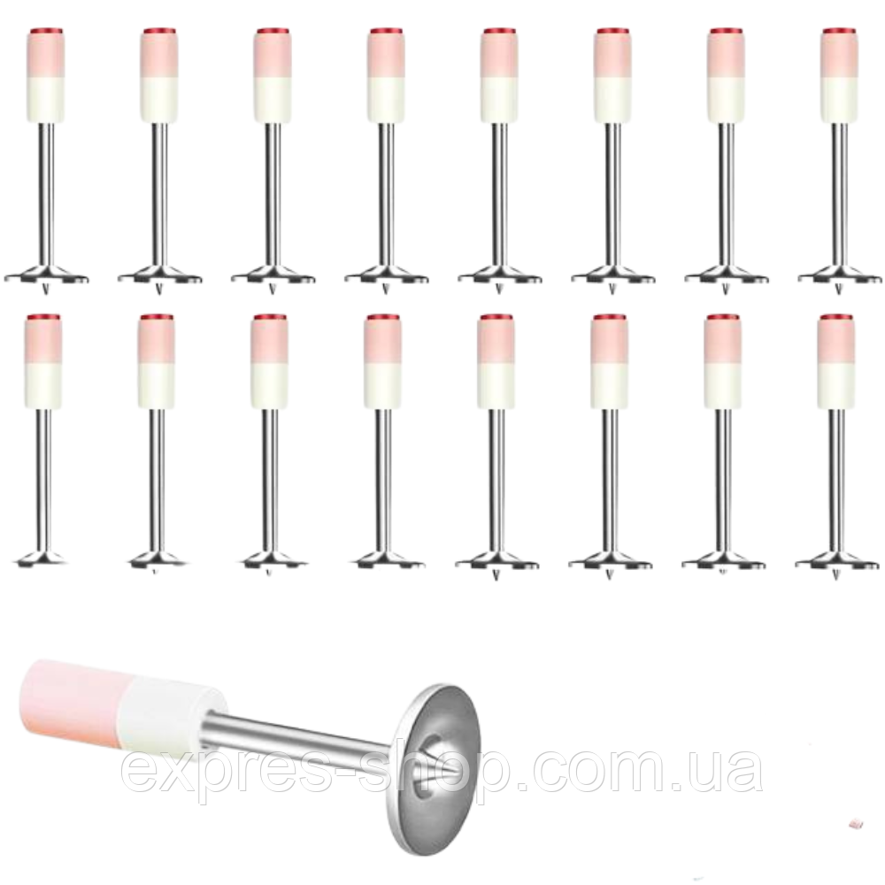 200 шт Монтажні цвяхи піроксилінові кругла шайба, 8х42мм / Цвяхи для ручного цвяхозабивного пістолета, фото 1