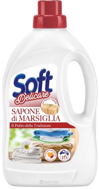 Гель для прання Soft Marsiglia Марсельське мило 900 мл, фото 1