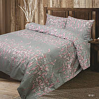 Комплект постельного белья Ранфорс цветочный принт Ярослав (наволочки 50x70)