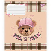 Зошит шкільний Yes 18 аркушів клітинка You are cute (25)