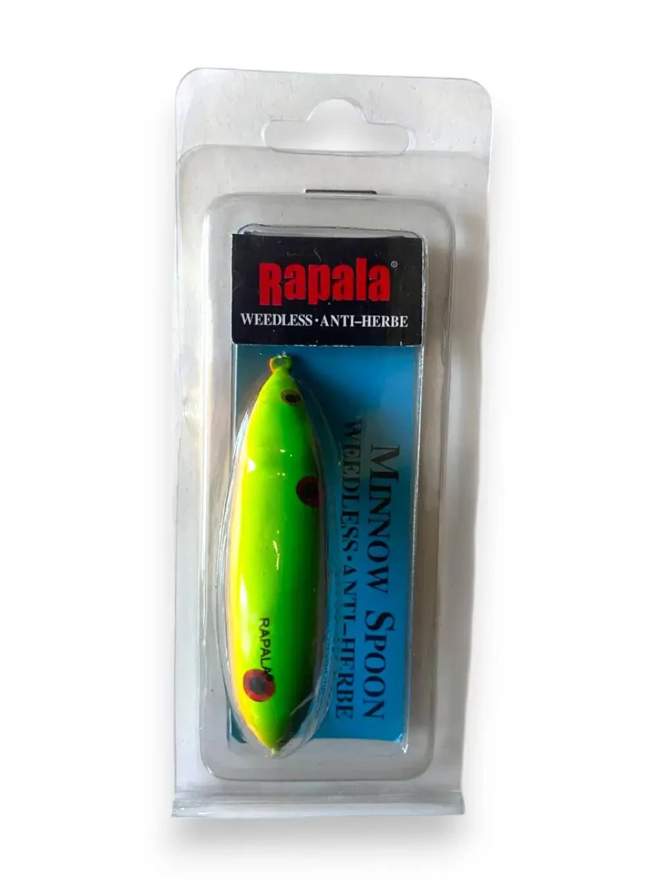 Блешня Fishing-(Rapala) Minnow Spoon RMS 60 мм 10 г — незацепляйка для щуки та окуня, фото 1