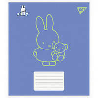 Зошит шкільний Yes 18 аркушів клітинка Miffy Bunny (25)